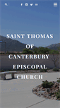 Mobile Screenshot of episcopalchurchtemecula.org